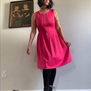 90’s Calvin Klein hot pink dress.